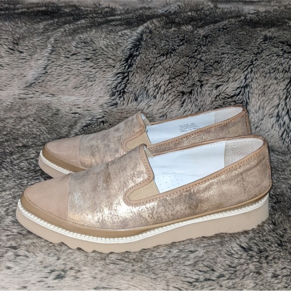 Donald J. Pliner Beliz Modern Slip-On Platino Women's 6 - Picture 4 of 13